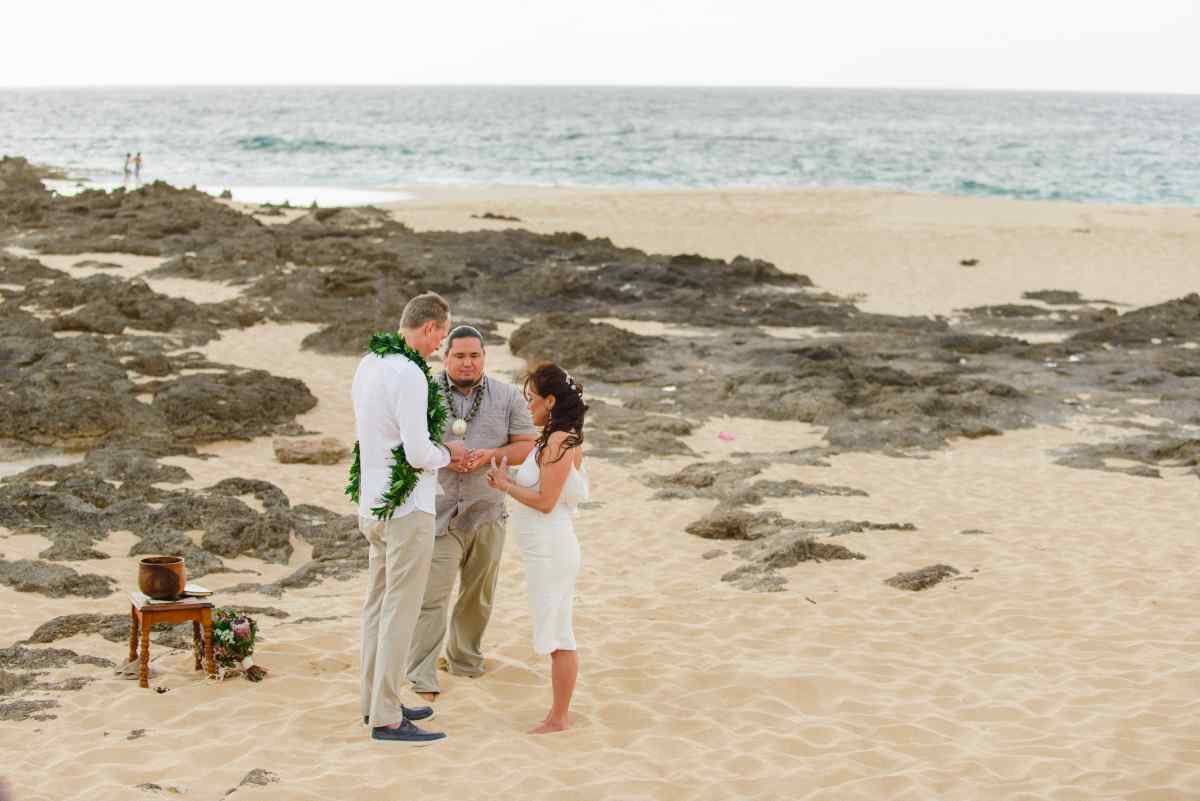 North Shore Beach Wedding Marry You in Hawaii Officiant